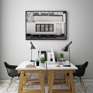 Boarded-Up Restaurant in Zion | Photo Art Print fine art photographic print