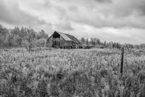 Abandoned Barn in Rural Ontario | Photo Art Print fine art photographic print