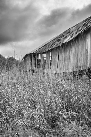 Abandoned Barn in Ontario Landscape | Photo Art Print fine art photographic print