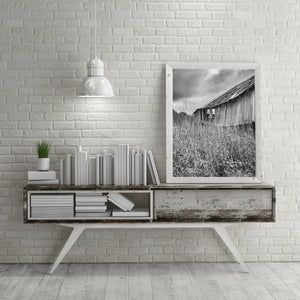 Abandoned Barn in Ontario Landscape | Photo Art Print fine art photographic print