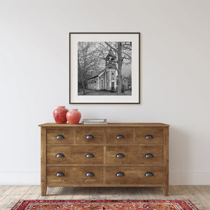 Abandoned Church in Rural Maine | Photo Art Print fine art photographic print