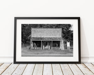 Abandoned Rural Clothing Store Captured in Time | Photo Art Print fine art photographic print