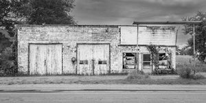South Whitley Indiana Abandoned Gas Station Reverie | Photo Art Print fine art photographic print