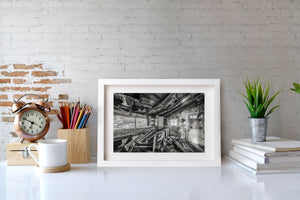 Stony Dell Resort Abandoned Kitchen Rustic Charm | Photo Art Print fine art photographic print