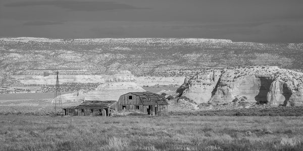 Abandoned Old Farmstead American Southwest Remnant | Photo Art Print fine art photographic print