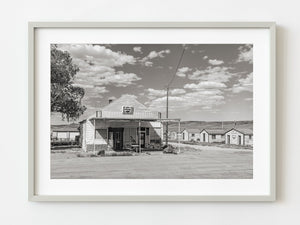 Abandoned RV Park and General Store Immersed in Forgotten Past | Photo Art Print fine art photographic print