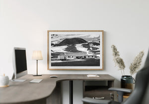 Antarctic Whaling Station Remnants Whisper of Past Endeavors | Photo Art Print fine art photographic print