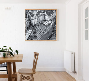 Old Prague Unveiled in Stunning Aerial View | Photo Art Print fine art photographic print