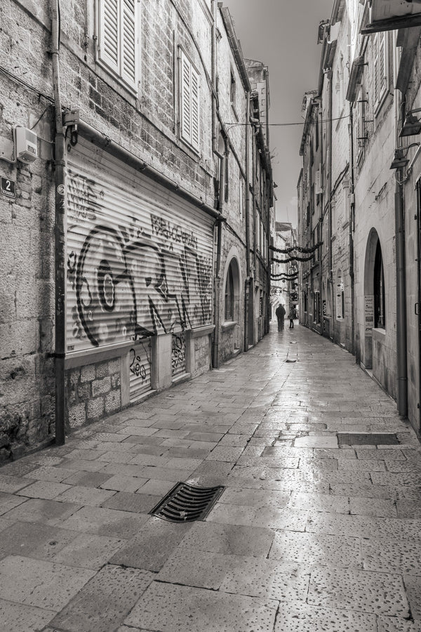 Discover the Charm of Dubrovnik's Old Town Alleyway | Photo Art Print fine art photographic print