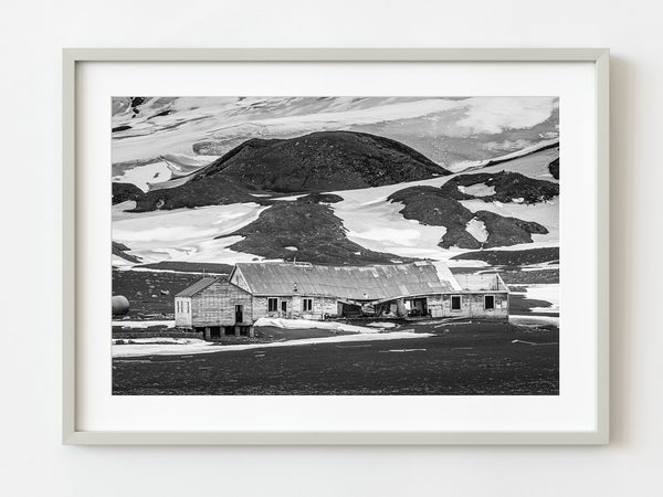 Antarctic Whaling Station Remnants Whisper of Past Endeavors | Photo Art Print fine art photographic print