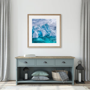 Dramatic Melting Iceberg in Antarctica | Photo Art Print fine art photographic print