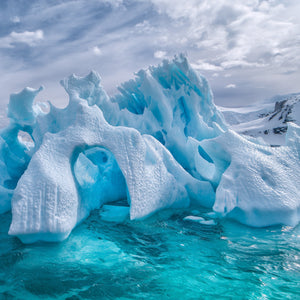 Dramatic Melting Iceberg in Antarctica | Photo Art Print fine art photographic print