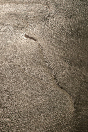 Ocean aerial view of Artic waters at sunset | Photo Art Print fine art photographic print