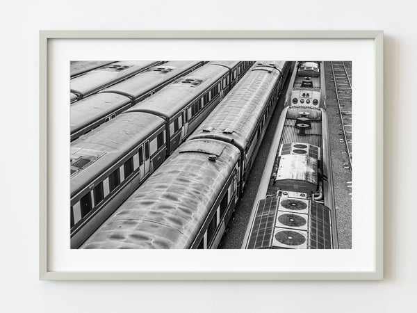 Australian rail yard transportation | Photo Art Print fine art photographic print