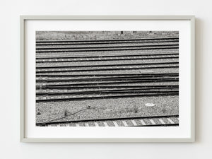 Australian railway track line detail | Photo Art Print fine art photographic print