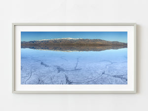 Badwater basin and telescope peak | Photo Art Print fine art photographic print