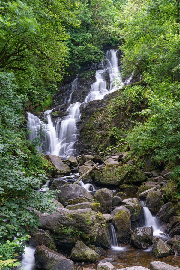 Beautiful Torc Waterfalls in Ireland | Photo Art Print fine art photographic print