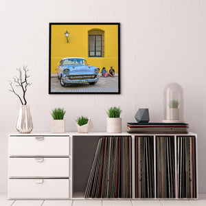 Beautifully restored Chevrolet classic car in Havana Cuba | Photo Art Print fine art photographic print