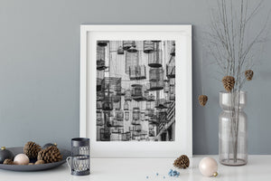 Birdcages in the sky  | Photo Art Print fine art photographic print