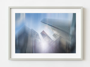 Blurred version of the Toronto financial district | Photo Art Print fine art photographic print