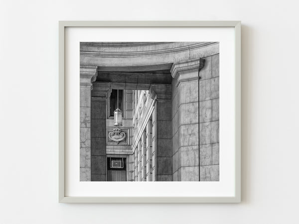Buenos Aires classic columns architecture detail | Photo Art Print fine art photographic print