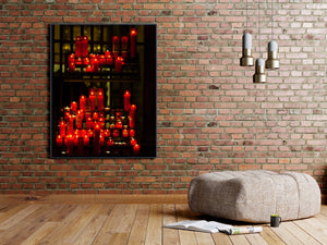 Candles at Basilica de la Sagrada Familia | Photo Art Print fine art photographic print