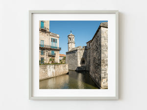Castillo de la Real Fuerza castle fort moat in Havana Cuba | Photo Art Print fine art photographic print