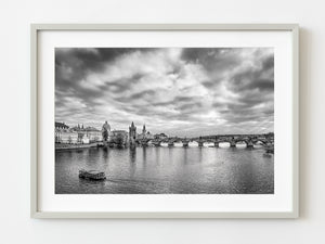 Charles Bridge iconic landmark center of Prague | Photo Art Print fine art photographic print