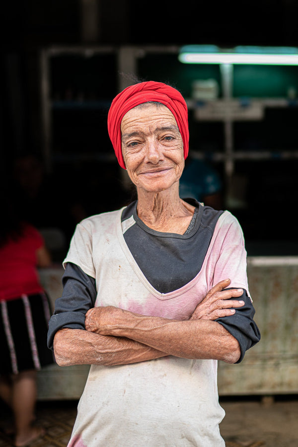 Charming older Cuban lady smiling Havana Cuba | Photo Art Print fine art photographic print
