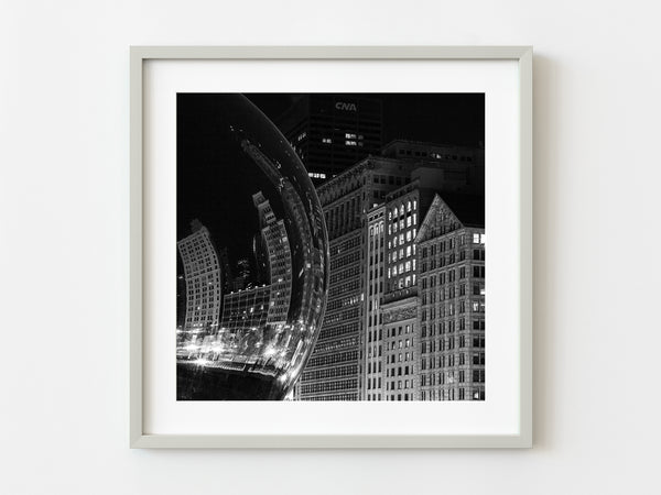 Chicago Bean reflecting Buildings | Photo Art Print fine art photographic print