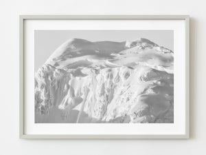 Closeup detail of a rugged Antarctica mountain landscape | Photo Art Print fine art photographic print