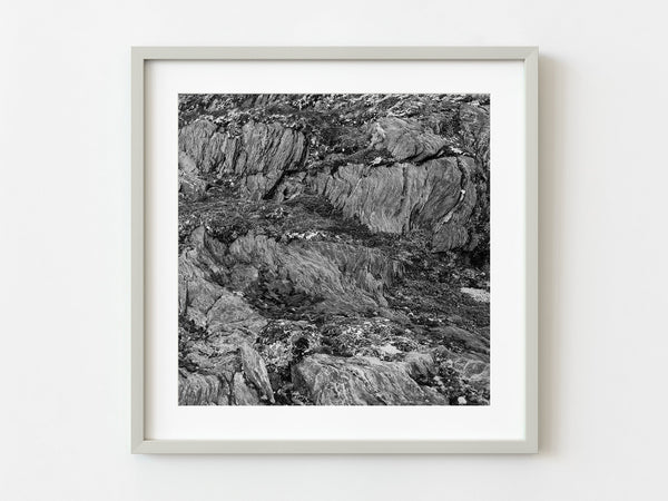 Closeup of rugged mountains in Ushuaia Argentina | Photo Art Print fine art photographic print