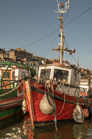 Cobh Ireland old harbor fishing boat | Photo Art Print fine art photographic print