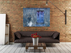 Colourful textured wall in Southern India | Photo Art Print fine art photographic print