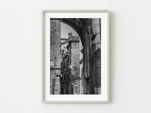 Croatia narrow street | Photo Art Print fine art photographic print