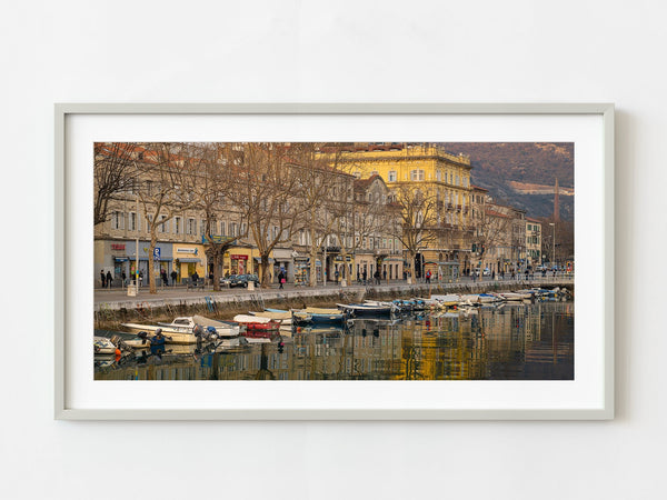 Croatian port city Rijeka | Photo Art Print fine art photographic print