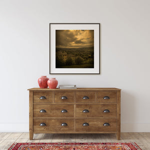 Dark and moody image of Tuscany | Photo Art Print fine art photographic print