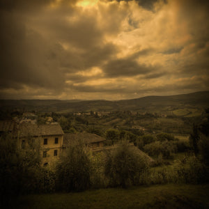 Dark and moody image of Tuscany | Photo Art Print fine art photographic print