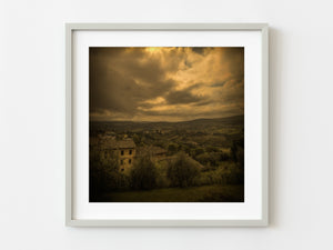 Dark and moody image of Tuscany | Photo Art Print fine art photographic print