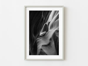 Dark slot canyons | Photo Art Print fine art photographic print