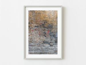Decaying brick wall Beijing China | Photo Art Print fine art photographic print