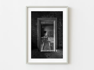 Doorways abandoned building Portland Maine | Photo Art Print fine art photographic print