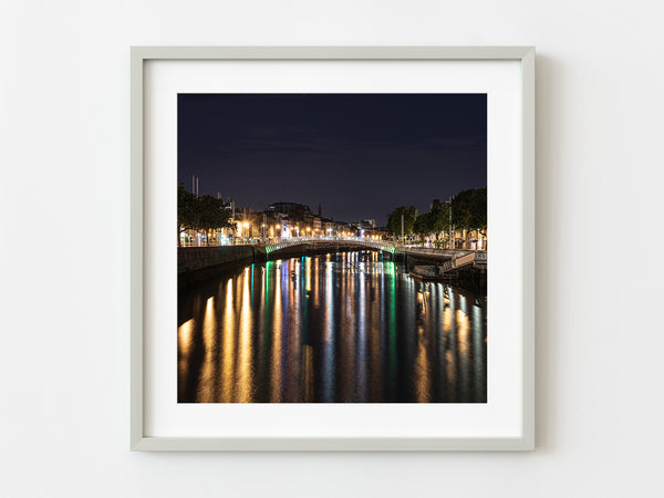 Dublin River Liffey predawn with reflections | Photo Art Print fine art photographic print