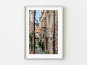 Dubrovnik stairs and laneway | Photo Art Print fine art photographic print
