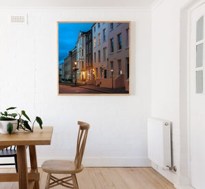 Elegant multi-story homes in Derry Northern Ireland | Photo Art Print fine art photographic print