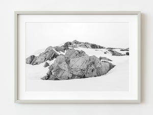 Exposed rock in the Antarctic landscape | Photo Art Print fine art photographic print