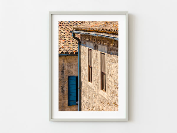 French building windows | Photo Art Print fine art photographic print