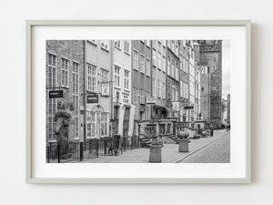 Gdansk Poland city centre empty street | Photo Art Print fine art photographic print
