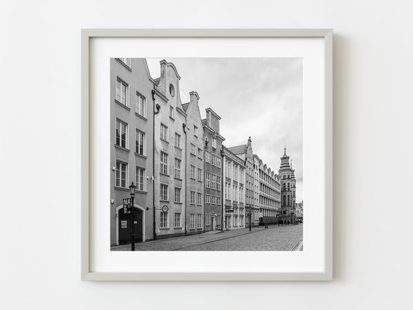 Gdansk Poland city centre street | Photo Art Print fine art photographic print