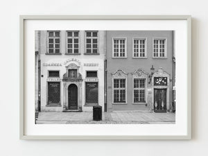 Gdansk Poland Main street Dlugi store fronts | Photo Art Print fine art photographic print